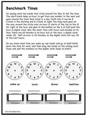 Canadian Measurement Lesson Plans & Activities Grade 1