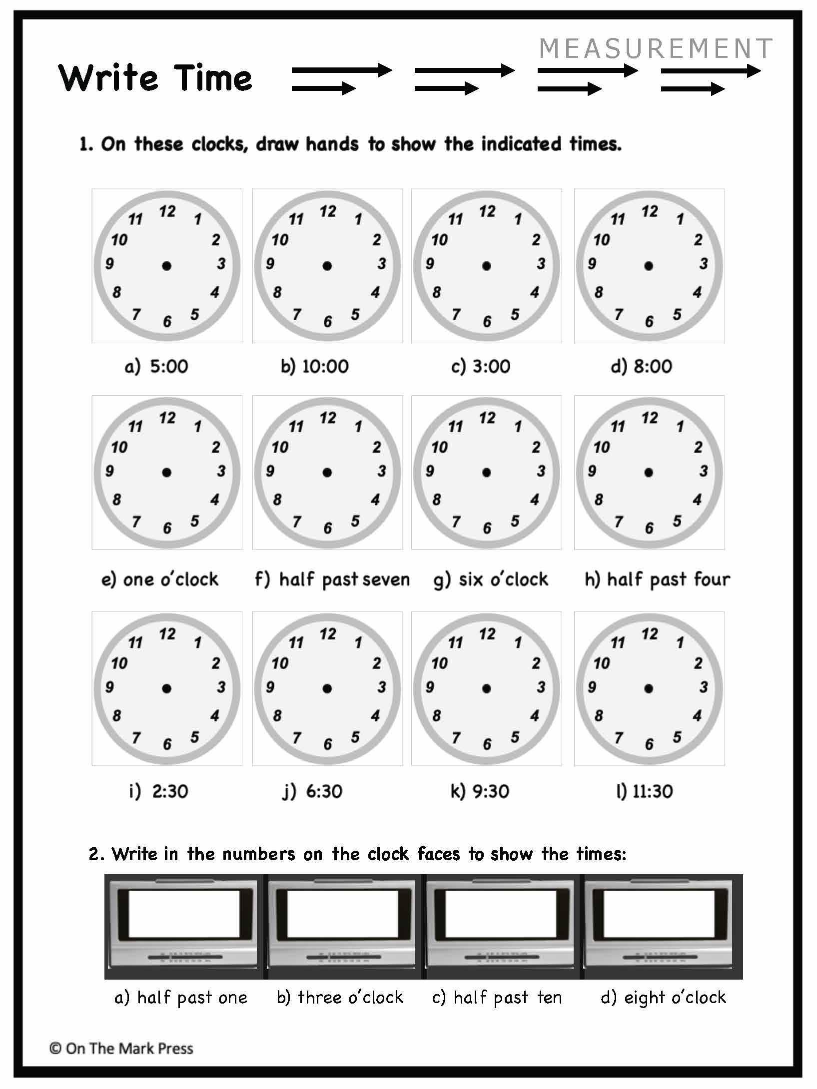 Canadian Measurement Lesson Plans & Activities Grade 1