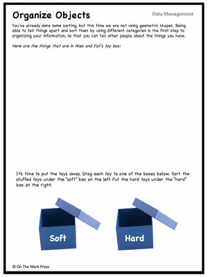 Canadian Data Management Lesson Plans & Activities Grade 1