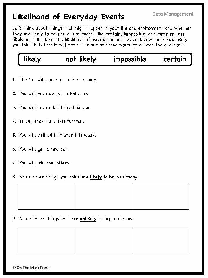 Canadian Data Management Lesson Plans & Activities Grade 1