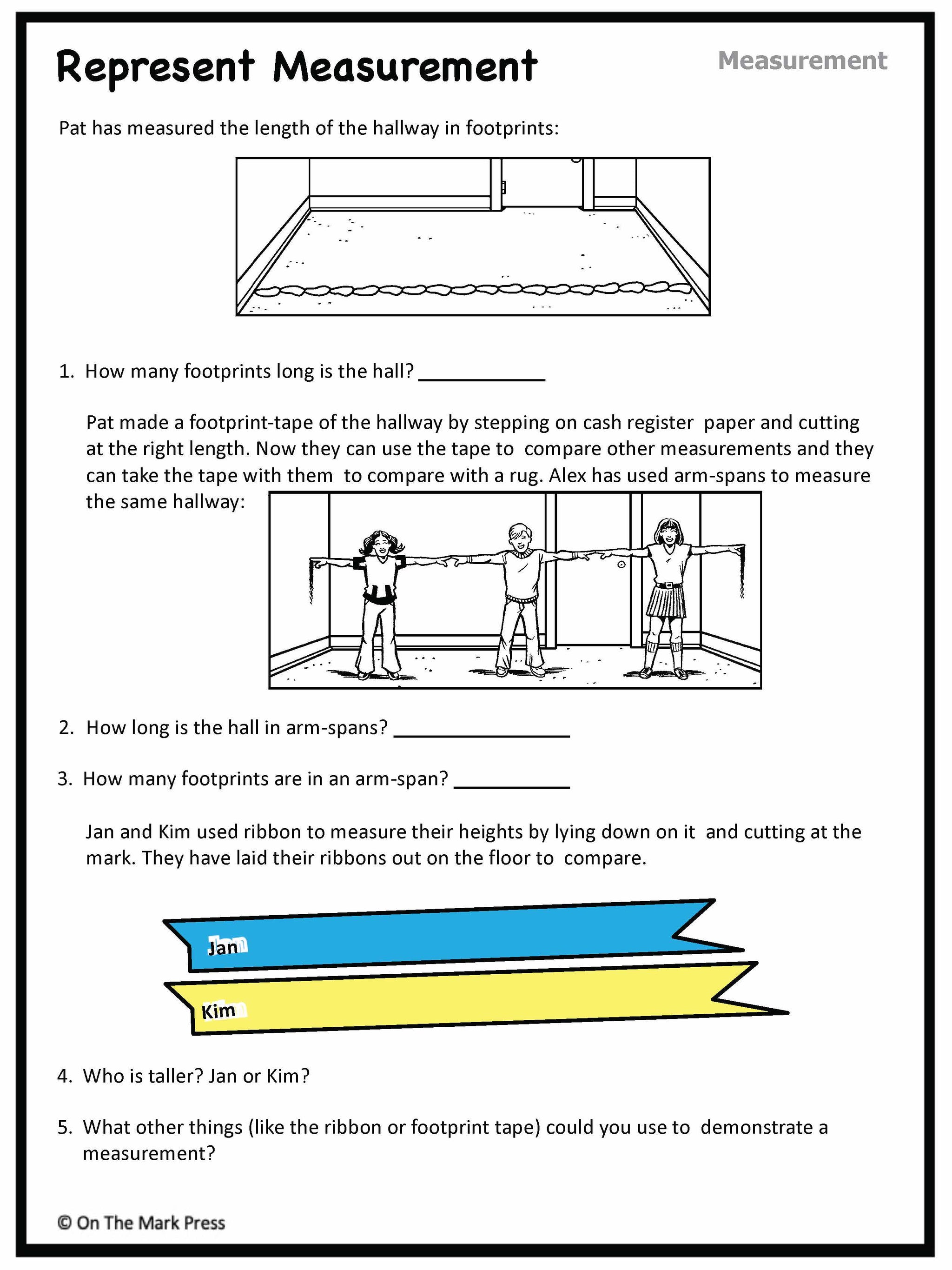 Canadian Measurement Lesson Plans & Activities Grade 2