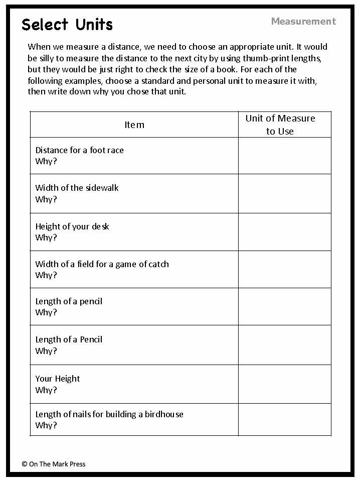 Canadian Measurement Lesson Plans & Activities Grade 2