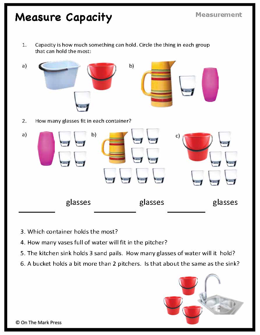 Canadian Measurement Lesson Plans & Activities Grade 2