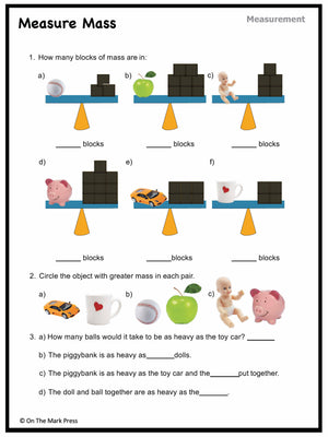 Canadian Measurement Lesson Plans & Activities Grade 2