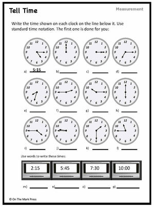 Canadian Measurement Lesson Plans & Activities Grade 2