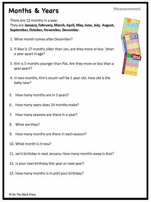 Canadian Measurement Lesson Plans & Activities Grade 2