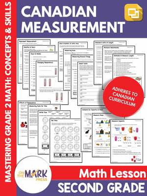 Canadian Measurement Lesson Plans & Activities Grade 2