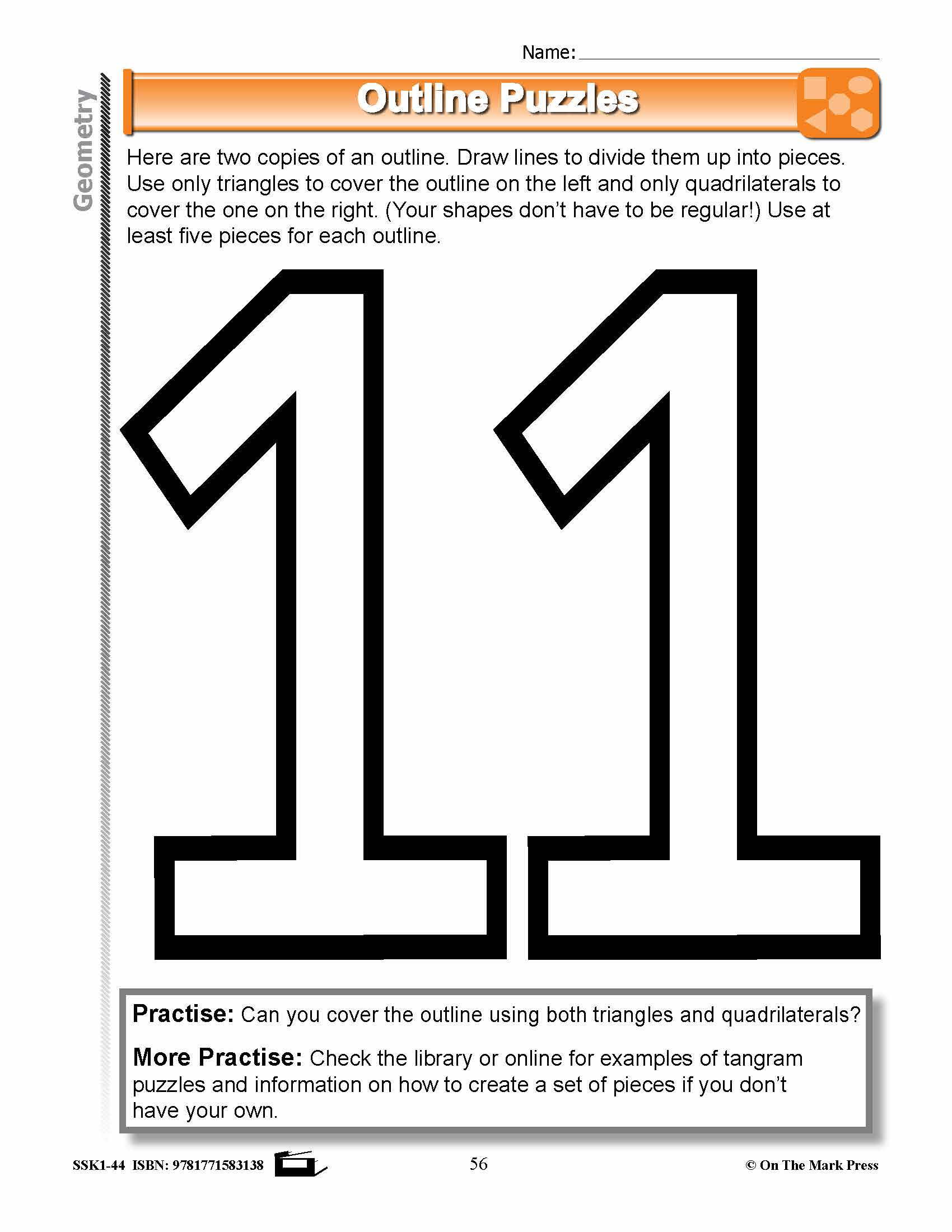 Canadian Geometry Lesson Plans & Activities Grade 2