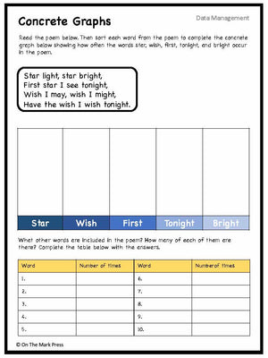 Canadian Data Management Lesson Plans & Activities Grade 2
