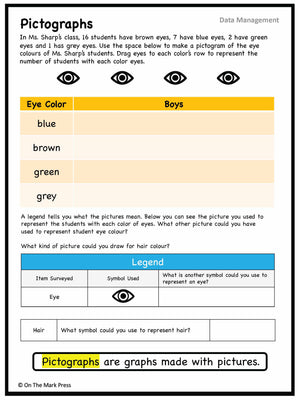 Canadian Data Management Lesson Plans & Activities Grade 2