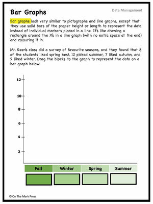 Canadian Data Management Lesson Plans & Activities Grade 2