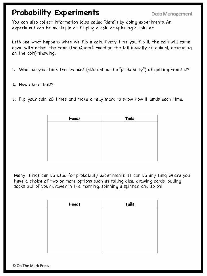 Canadian Data Management Lesson Plans & Activities Grade 2