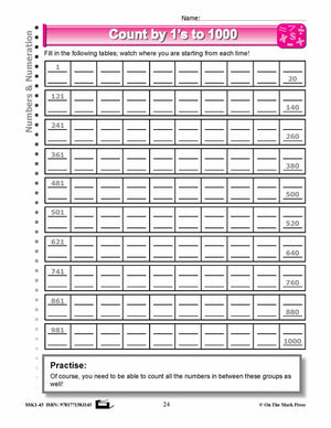 Canadian Numeration Lesson Plans & Activities Grade 3