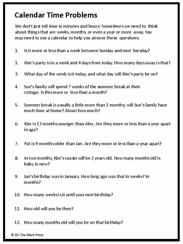 Canadian Measurement Lesson Plans & Activities Grade 3