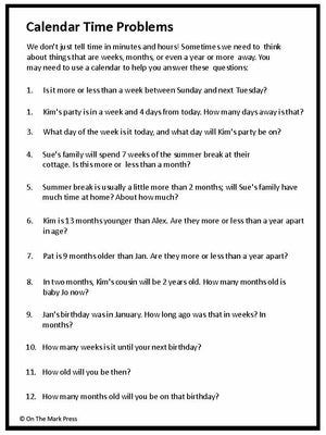 Canadian Measurement Lesson Plans & Activities Grade 3