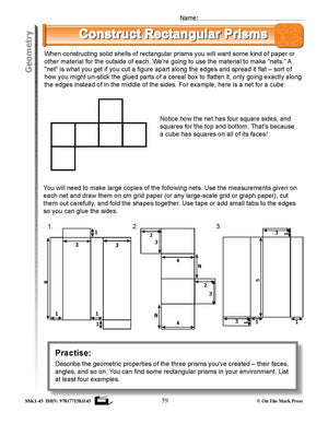 Canadian Geometry Lesson Plans & Activities Grade 3