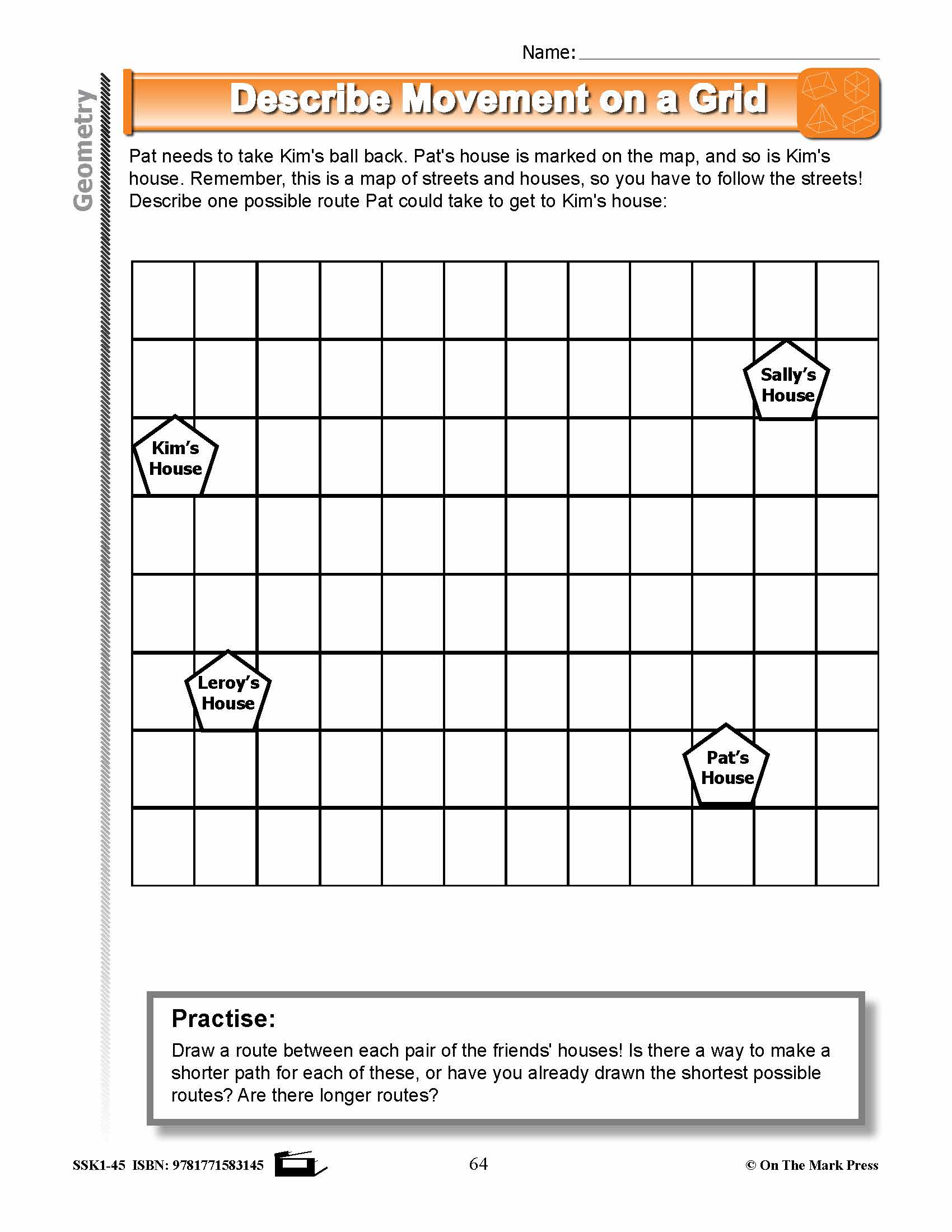 Canadian Geometry Lesson Plans & Activities Grade 3
