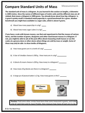 Canadian Measurement Lesson Plans & Activities Grade 4