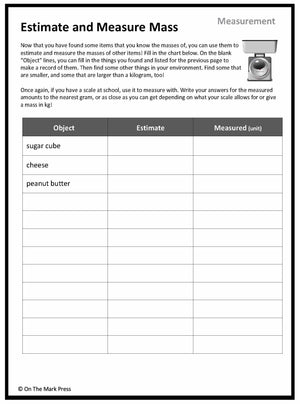 Canadian Measurement Lesson Plans & Activities Grade 4