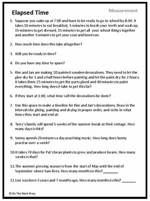 Canadian Measurement Lesson Plans & Activities Grade 4