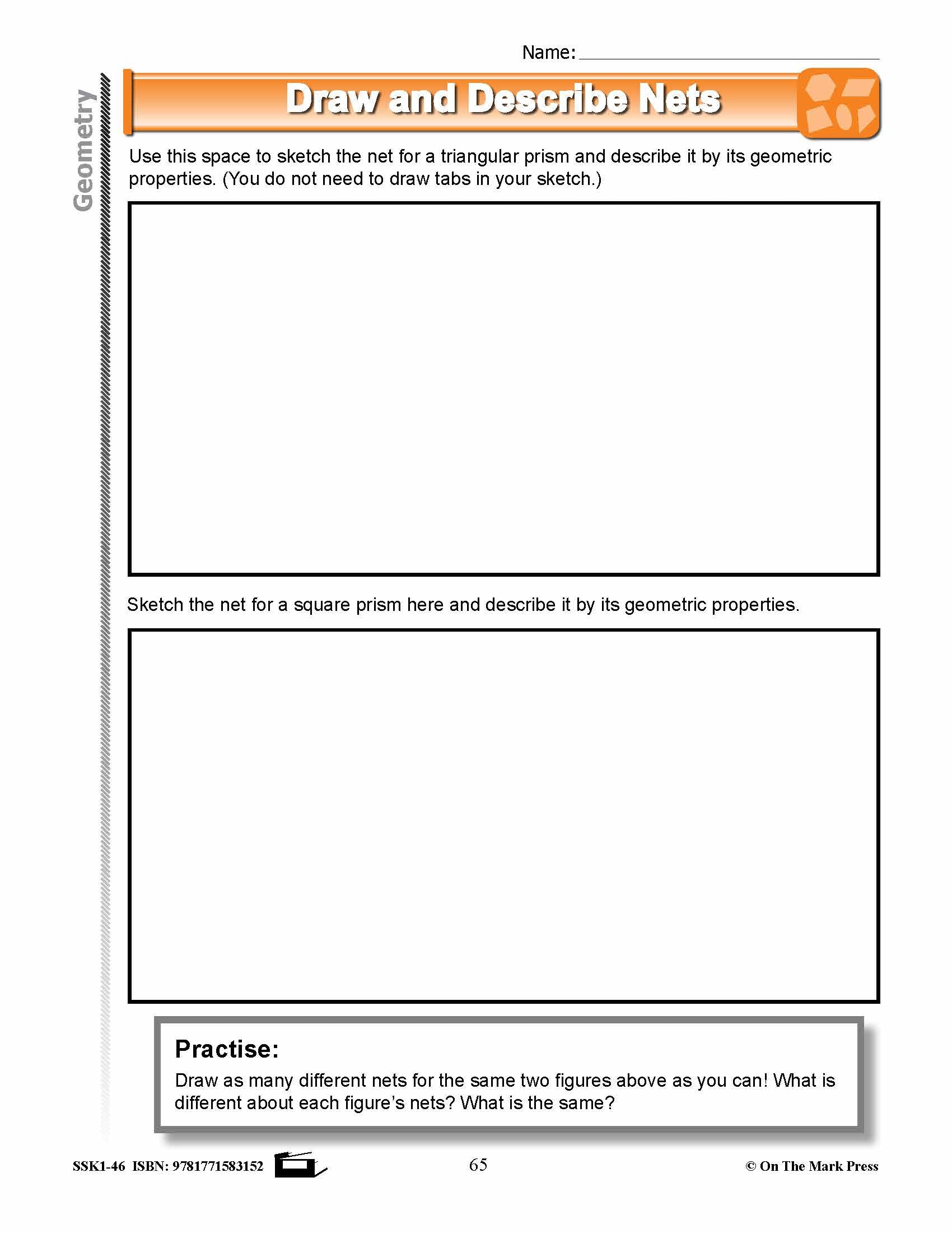 Canadian Geometry Lesson Plans & Activities Grade 4