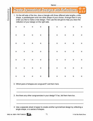 Canadian Geometry Lesson Plans & Activities Grade 4
