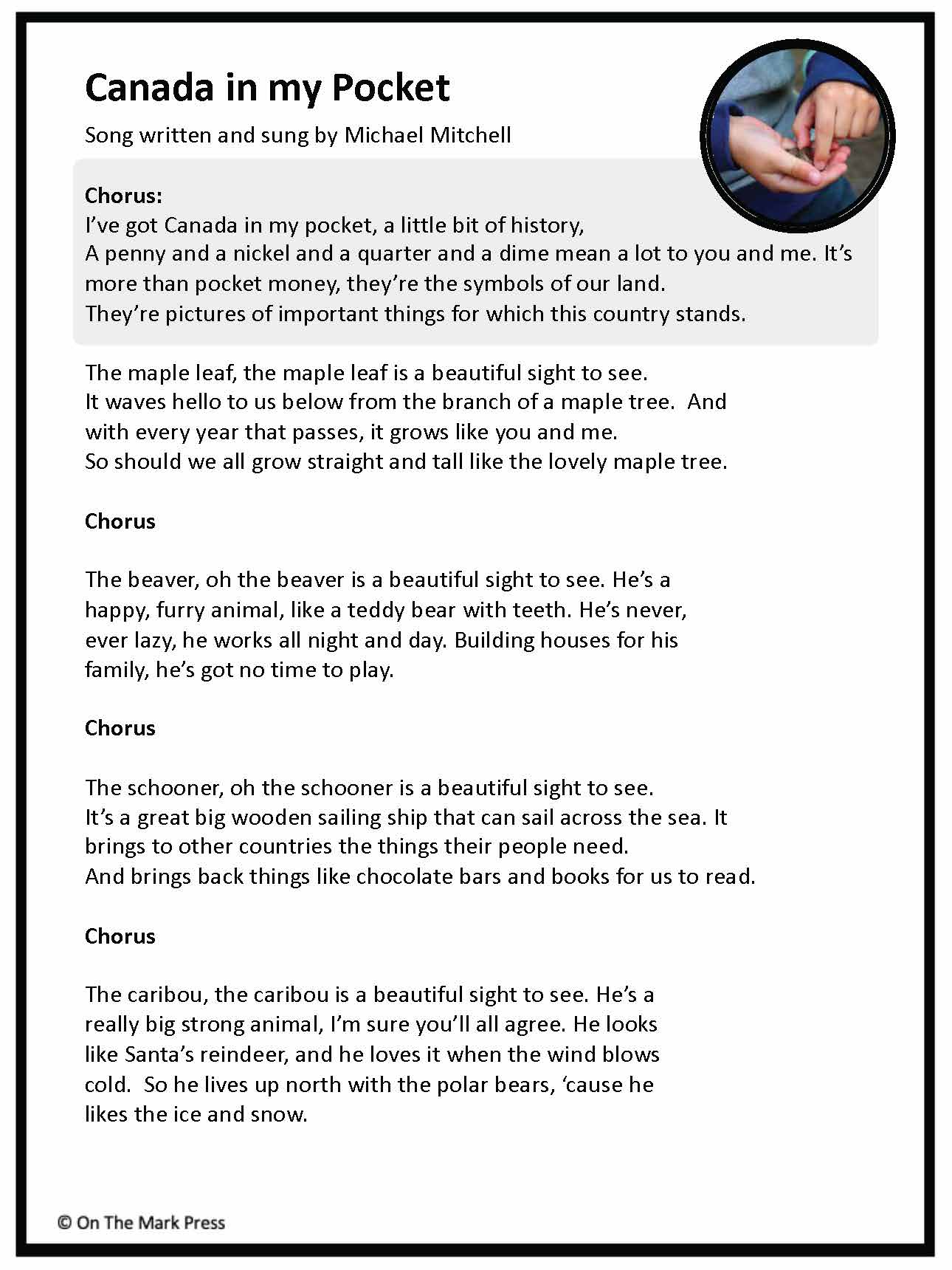 Counting Canadian Money - Coins Grades 1-2