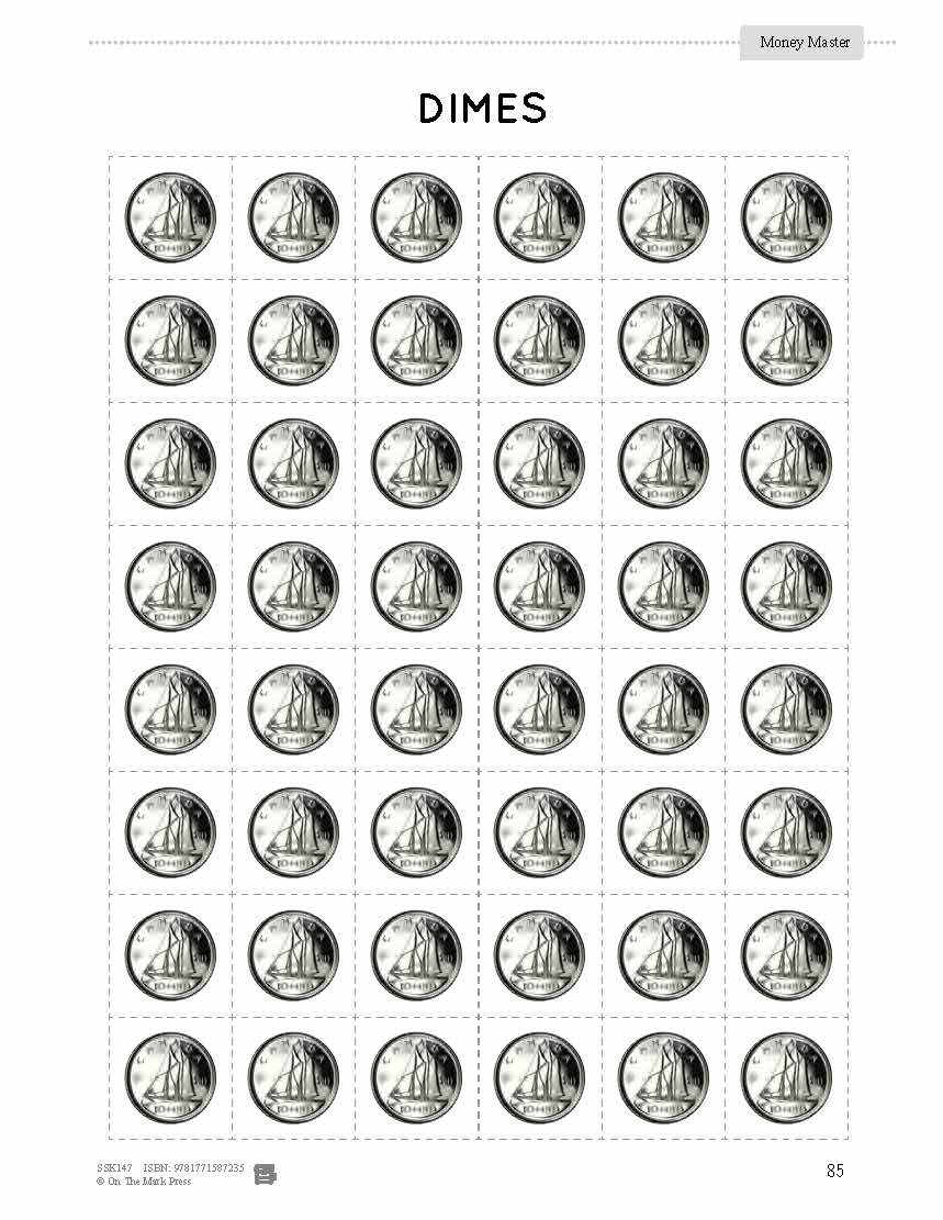 Canadian Money - Word Problems Grades 1-2