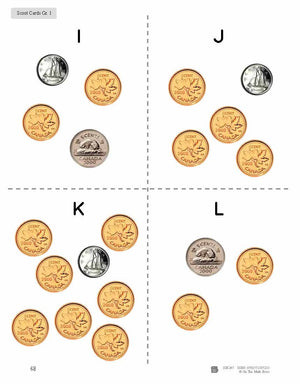 Canadian Money - "Scoot" Game Grades 1-2