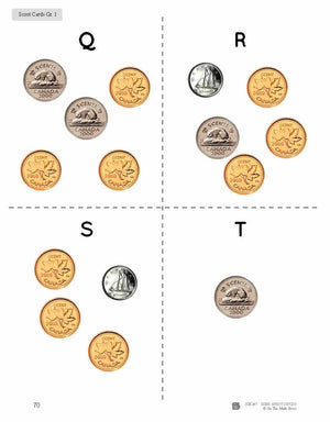 Canadian Money - "Scoot" Game Grades 1-2