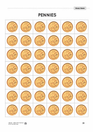 Canadian Money: Draw or Paste & Count Grades 3-4 Worksheets & Money Masters