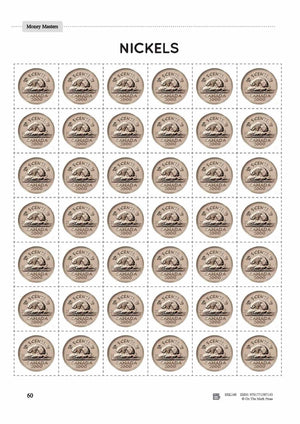 Canadian Money: Draw or Paste & Count Grades 3-4 Worksheets & Money Masters