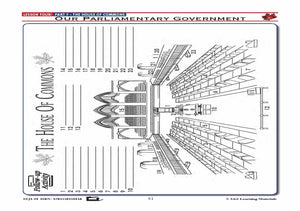 Canadian Government Lesson: Our Parliamentary Government Grades 5+