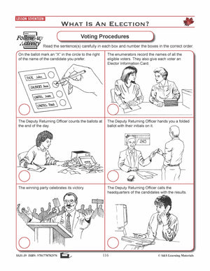 Canadian Government Lessons: What Is An Election? Gr. 5-8