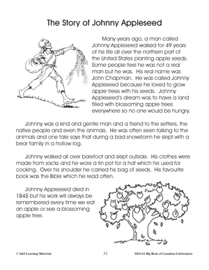 Apples Lesson Grades 1-3 Teacher Directed Lesson & Activities