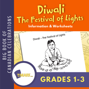 Diwali - The Festival Of Lights Gr. 1-3 Teacher Directed Lesson & Activities