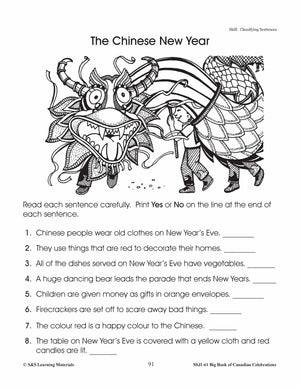 A Chinese New Year Grades 1-3 Teacher Directed Lesson and Activities