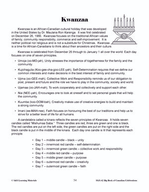 Kwanzaa Gr. 4-6 e-lesson plan