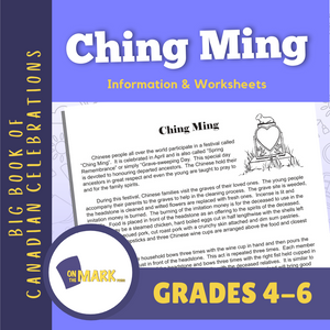 Ching Ming Festival Lesson Gr. 4-6 Information and Worksheets