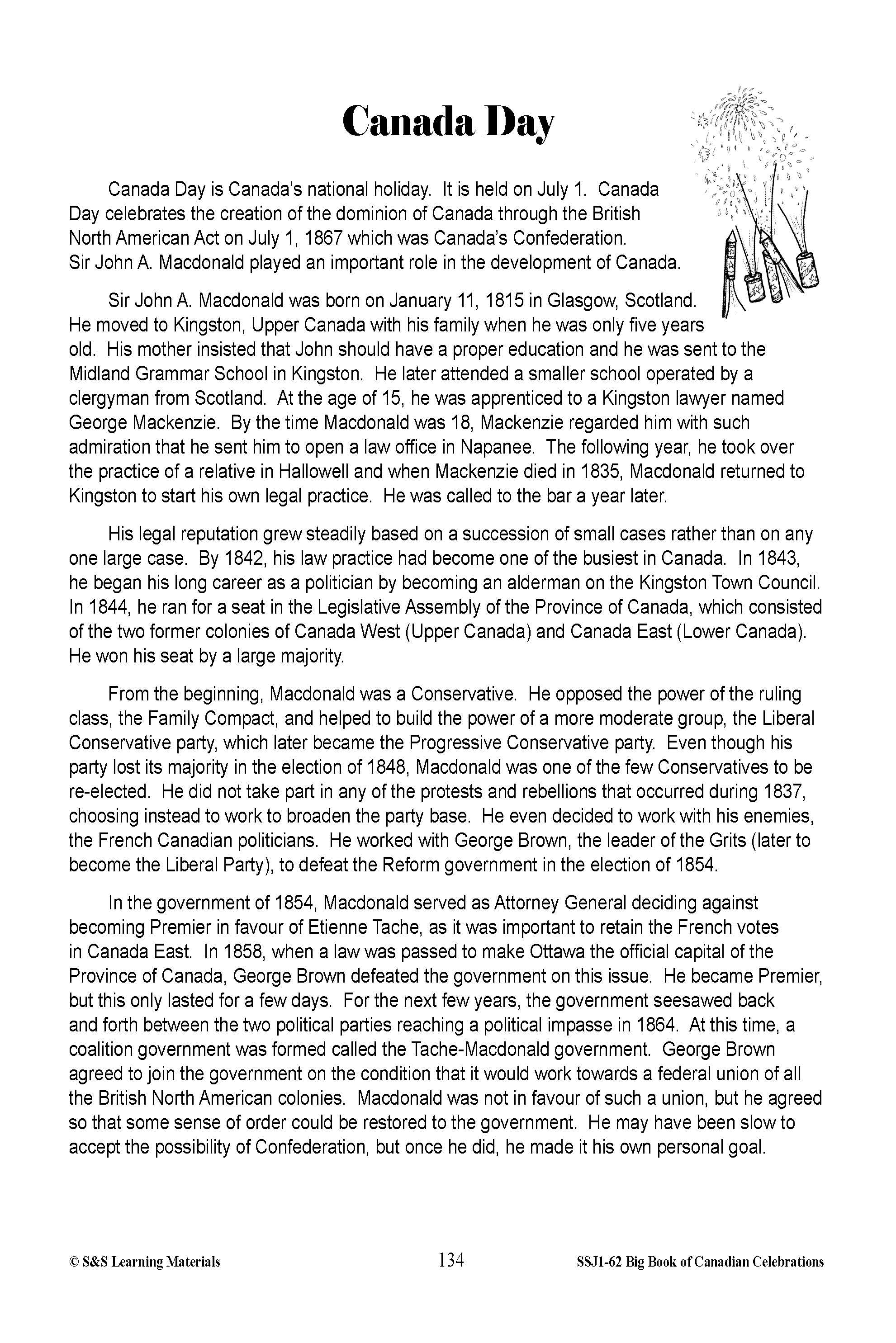 Canada Day Lesson Gr. 4-6