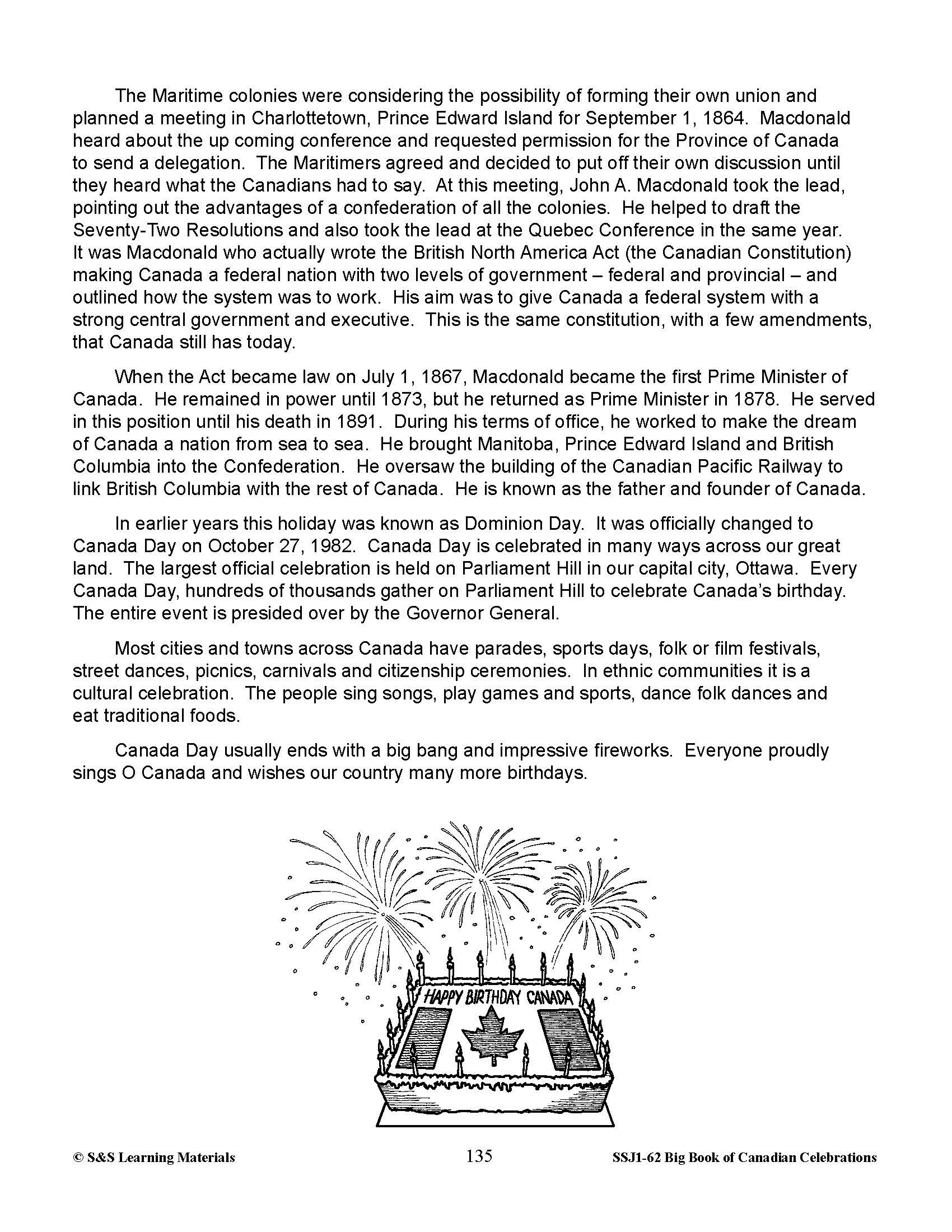 Canada Day Lesson Gr. 4-6