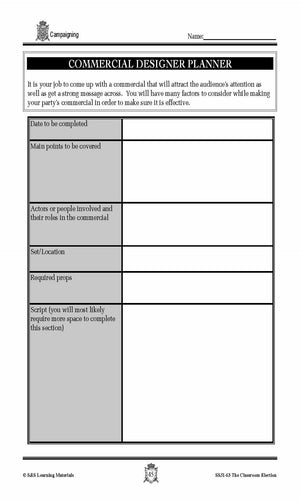 Campaigning for an Election Lesson Grades 4-7