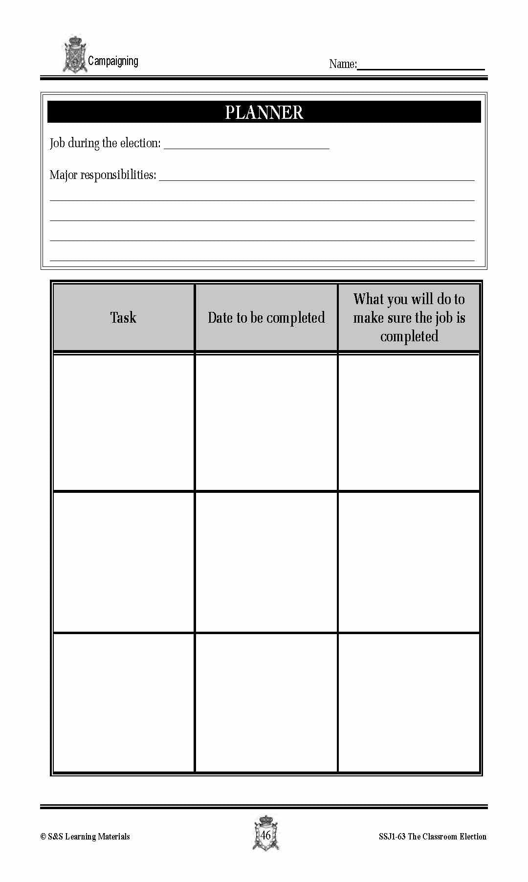 Campaigning for an Election Lesson Grades 4-7