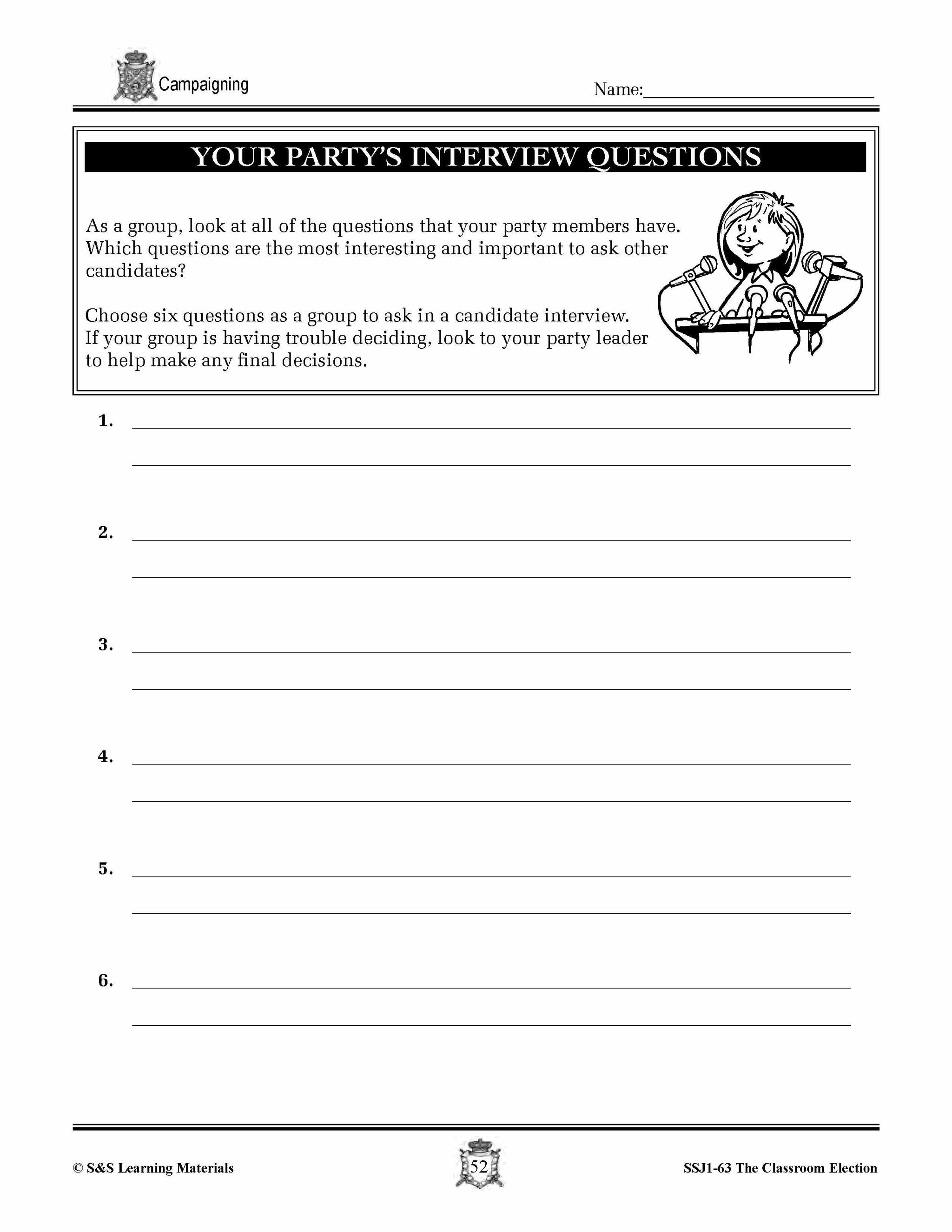 Campaigning for an Election Lesson Grades 4-7