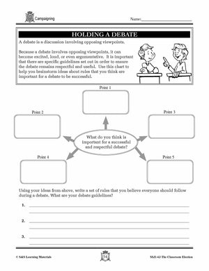 Campaigning for an Election Lesson Grades 4-7