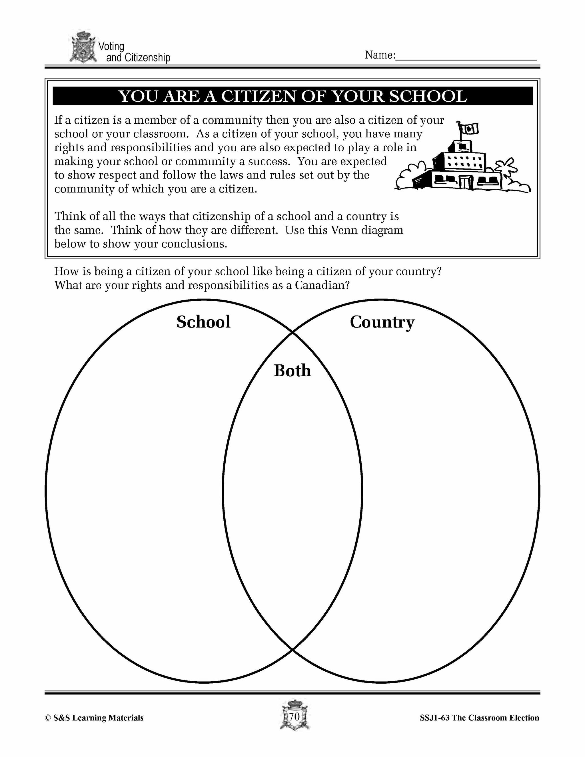 Canadian Voting & Citizenship Lesson Grades 4-7