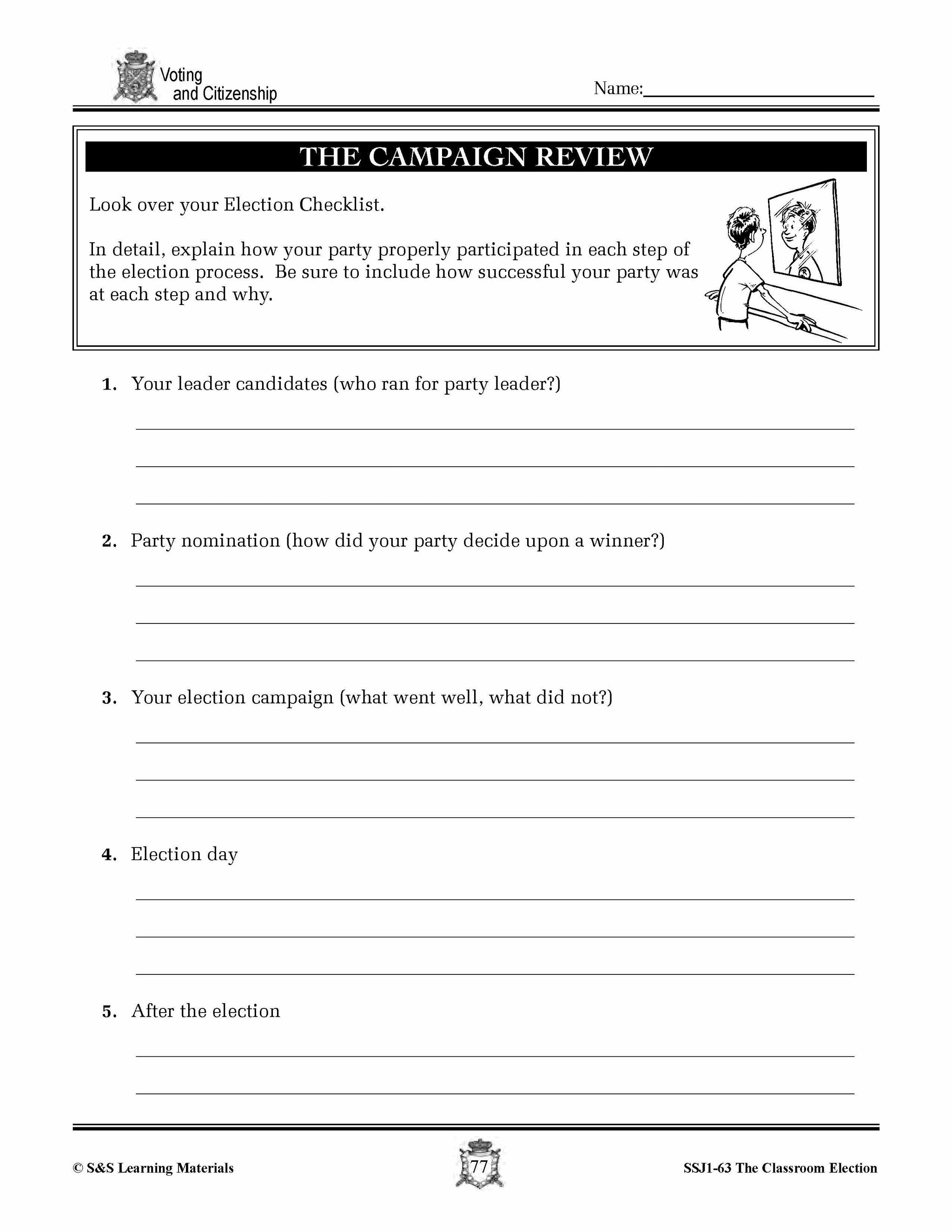 Canadian Voting & Citizenship Lesson Grades 4-7