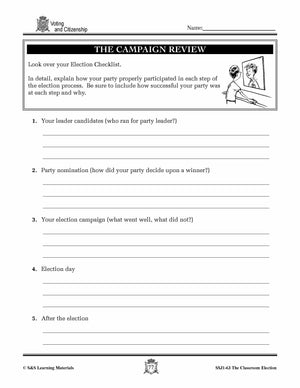 Canadian Voting & Citizenship Lesson Grades 4-7