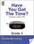 Have You Got The Time? Writing & Grammar E-Lesson Plan Grade 3