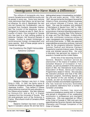 Immigrants Who Have Made A Difference A Unit Test & Extras! E-Lesson Plan Gr. 4-8